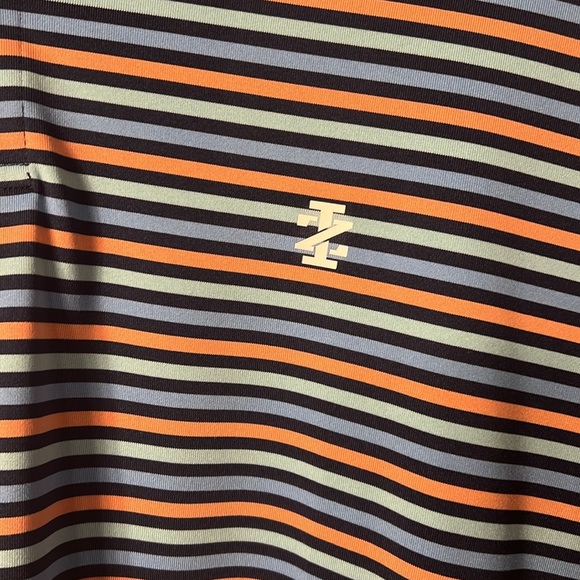 IZOD Men’s Golf Printed Polo with Stretch Sz Large - Picture 2 of 10